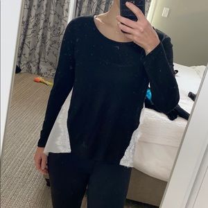 Sandro lace detail t shirt